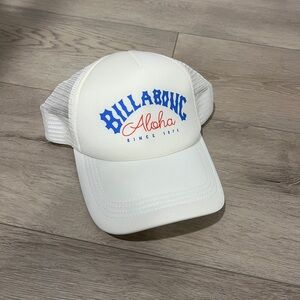 Billabong Aloha White and Blue Cap